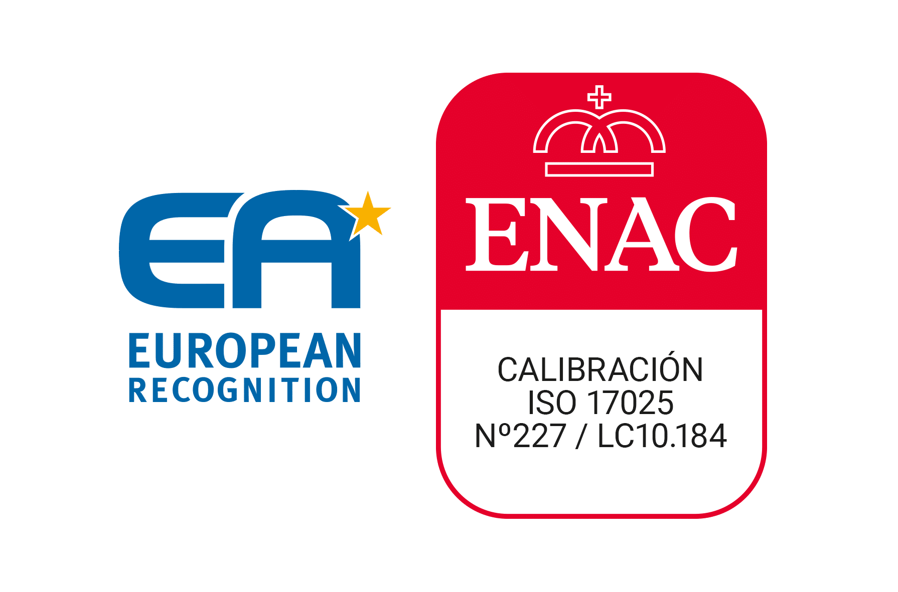 Logo calibración ENAC - Tradelab